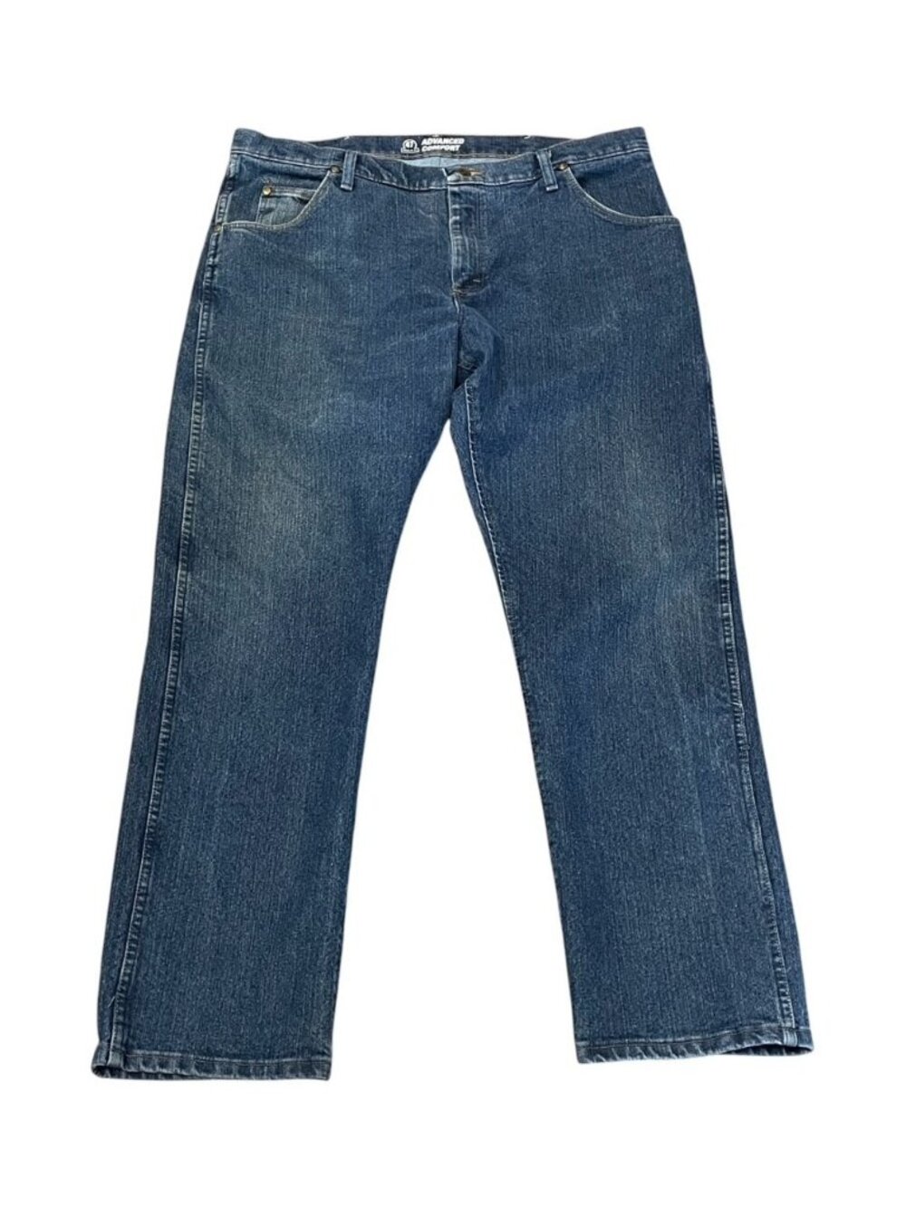 Wrangler 47 Regular Fit Advanced Comfort Jeans Size 38 x 32